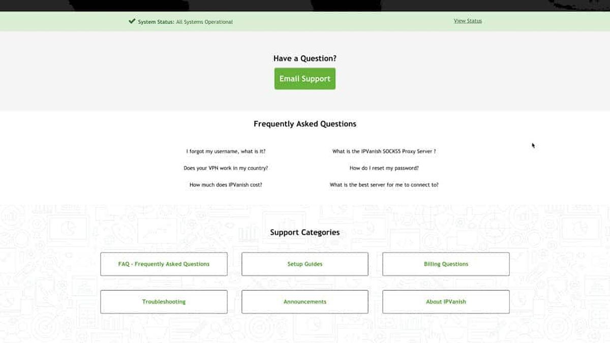 IPVanish Customer Support