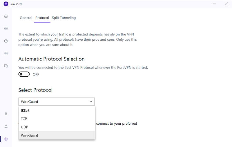 PureVPN's AES-256 encryption